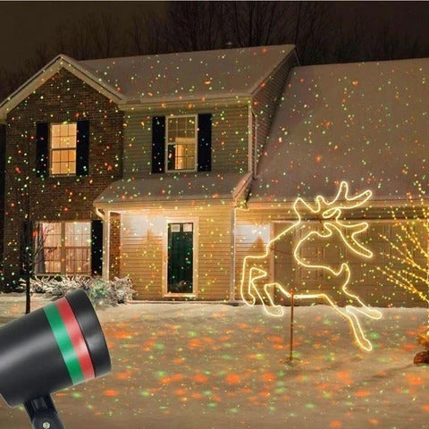 Weihnachtsprojektionslicht