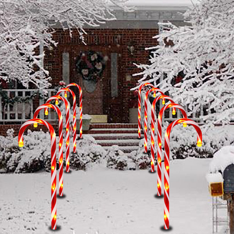 Weihnachtsschneeflocken-Gartenlichter, Schneeflockenlichter für den Außenbereich, wasserdicht, Weihnachtsdekoration, Bodenlichter, Rasen-Nachtlicht