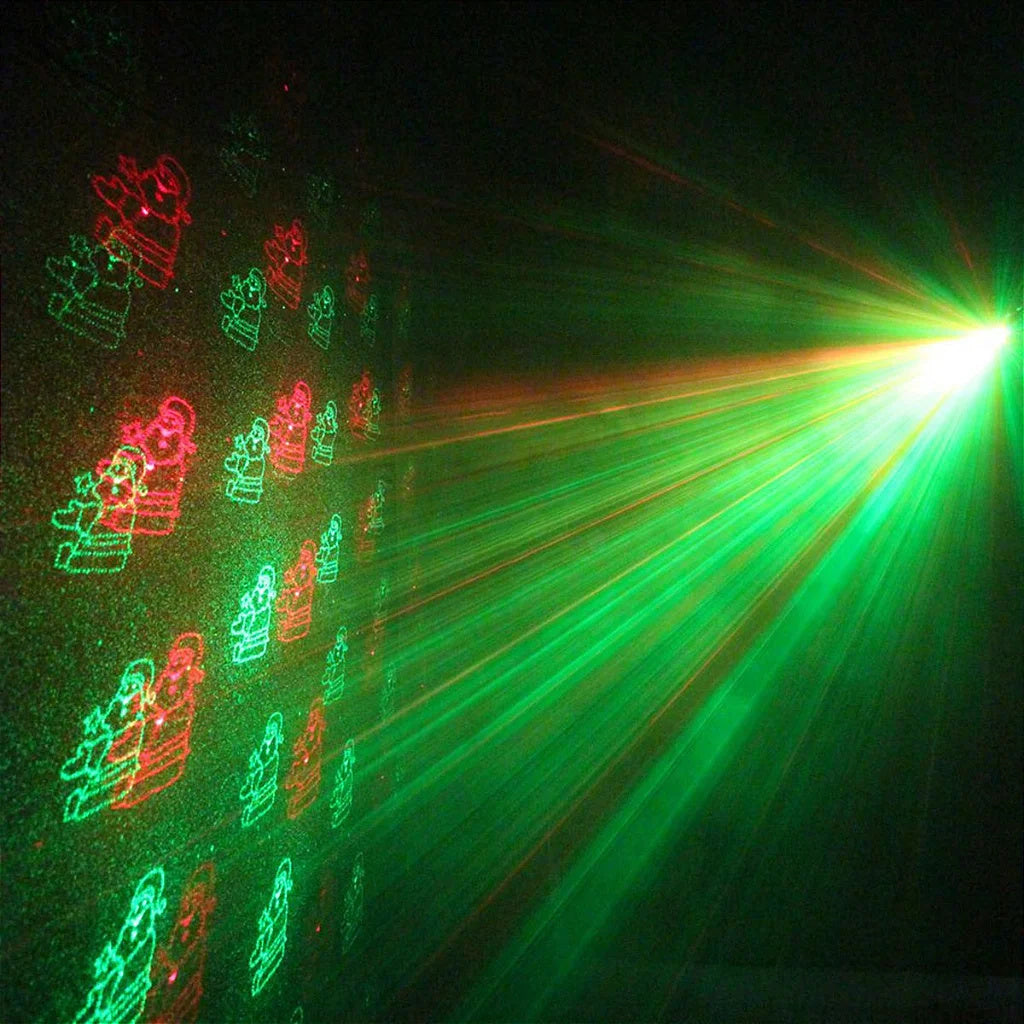 Mini-Laser-LED-Projektor
Holographische Ray Lights Weihnachten
Weihnachtsmann